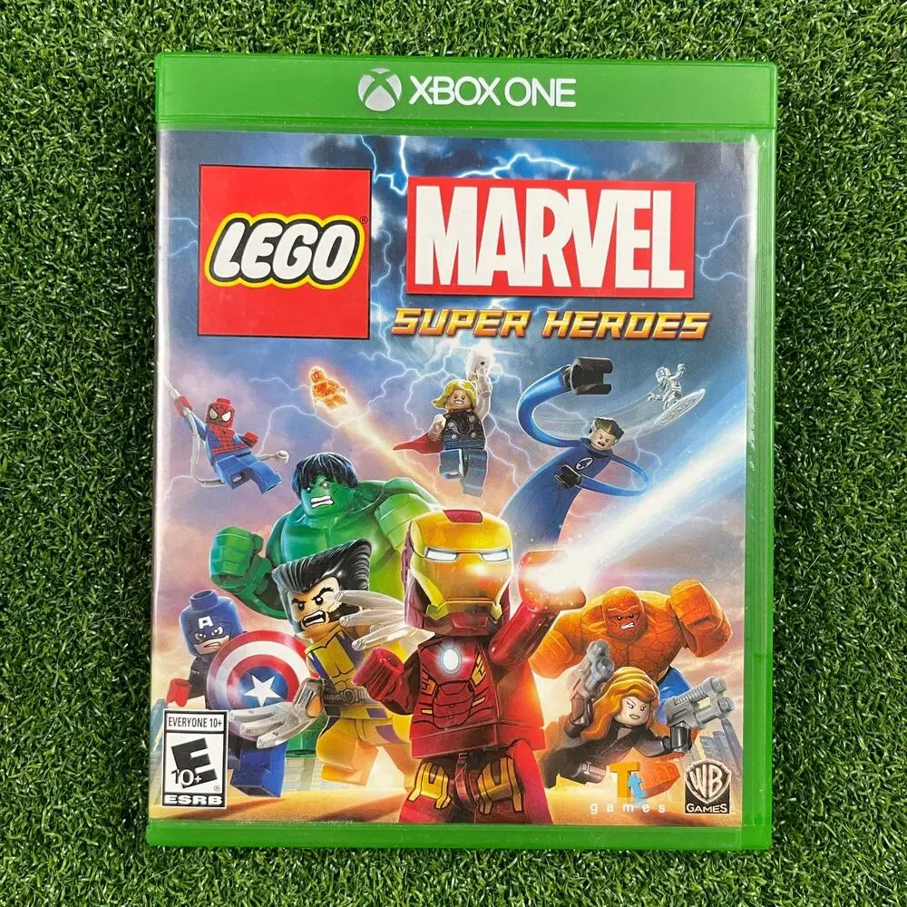 Lego Marvel Heroes (Microsoft Xbox One, 2013) Complete with Manual